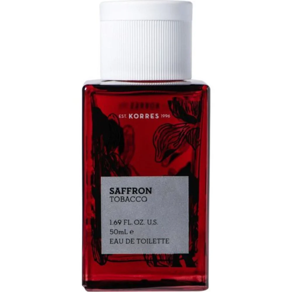 NEW Korres Saffron Tobacco Cacao Amber Woody for‎ men EDT 50 ml